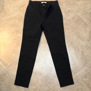 Loft Petite blue ankle pants
